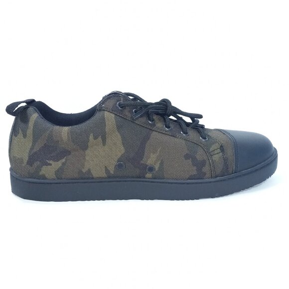 Woobies Army Green Jungle Camo MOD-1 Men 9.5 2E Tennis Shoe Lace-up Footwear - Picture 5 of 12